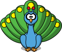 File:StudioFibonacci Cartoon peacock.png