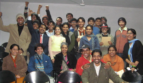 Photographs of the Core team