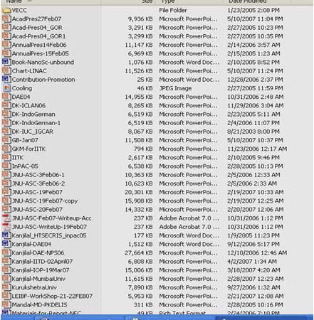 Directory List