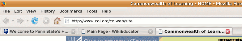 Tabbed Browsing