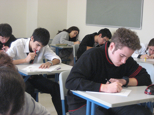 File:Writing exams.jpg