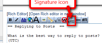 signature icon
